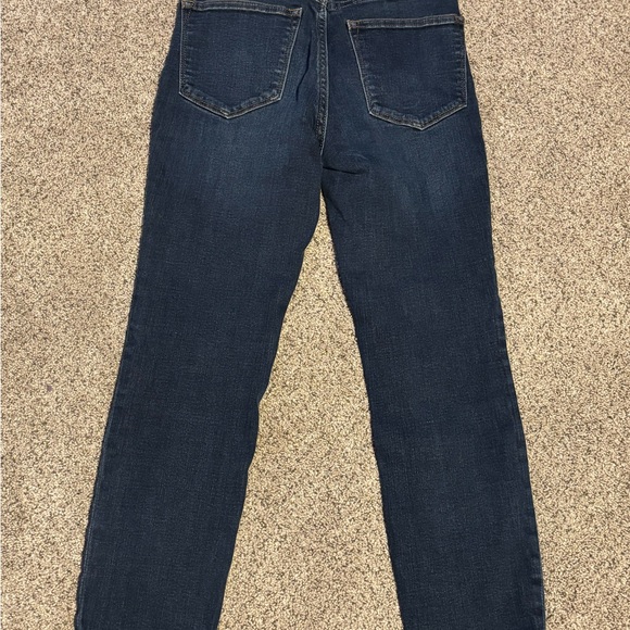 J. Crew Dark Blue High Rise Skinny Jeans - Picture 3 of 3